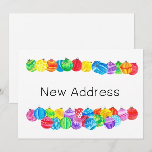 Neue Ankündigung , Aquarellbaubles (Vorne/Hinten)