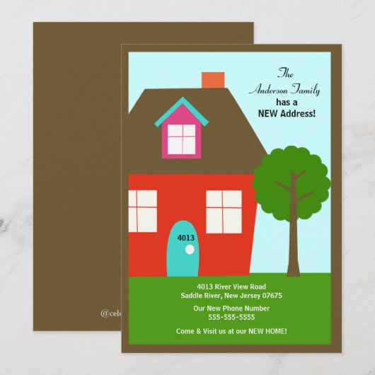 Neue Ankündigung zur Adressenverschiebung (Vorne/Hinten)