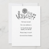 Neue Ankündigung zur Adressverschiebung durch die (Rückseite)