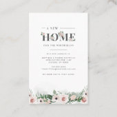 Neue Ankündigung zur Änderung der Zuhause-Floral-A (Vorderseite)