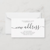 Neue Ankündigung zur Änderung des Adressschreibens (Vorderseite)