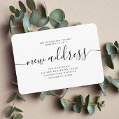 Neue Ankündigung zur Änderung des Adressschreibens Begleitkarte