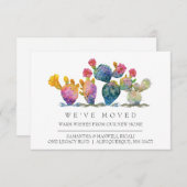 Neue Ankündigung zur Zuhause-Bewegung Wasserfarben (Vorne/Hinten)