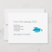 Neue Ankündigungskarte für Florida Fish Flat Ankündigung (Rückseite)