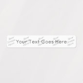 Neue anpassbare Elemente Etiketten (Design 1)