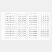 Neue anpassbare Elemente Etiketten (Blatt)