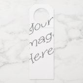 Neue anpassbare Elemente Flaschenanhänger (Rückseite)