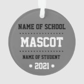 Neue anpassbare Klasse für Ornament 2021 (Rückseite)