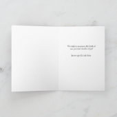 Neue Anreise, Blau - Vorlage für Fotokarten (Innenseite)