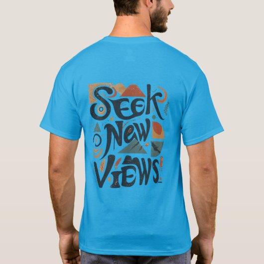 Neue Ansichten suchen T-Shirt (Rückseite)