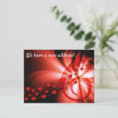 Neue Ansichtskarten mit musikalischem Thema Ankündigungspostkarte (Stehend Vorderseite)