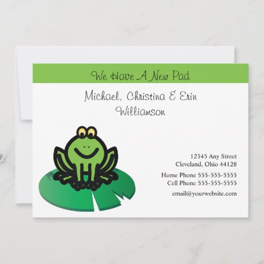 Neue Anzeige für die Pad-Bewegung Ankündigung (Vorderseite)