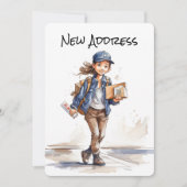 Neue Anzeigenkarten für die Adressenverschiebung (Vorderseite)