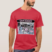 Neue App von Sam Fender Lowlights Print Limited Ed T-Shirt (Vorderseite)