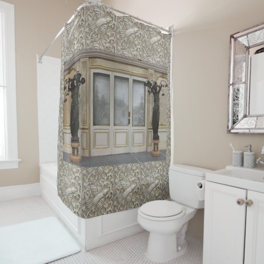 NEUE ARCHITEKTUR DER 1920er Jahre Duschvorhang (Beispiel)