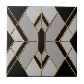 Neue Art Deco Diamond Style Keramik Fliese (Vorderseite)