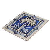 Neue Art Deco Stil Palm Keramik Tile. Fliese (Seite)