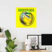 Neue australische Fußballfans von Socceroos Poster (Heimbüro)