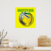 Neue australische Fußballfans von Socceroos Poster (Küche)