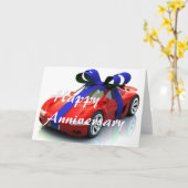 Neue Auto-Jubiläumskarte Karte (Gelbe Blume)