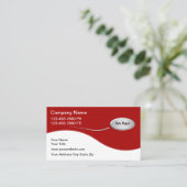 Neue Automotive Business Cards Visitenkarte (Stehend Vorderseite)