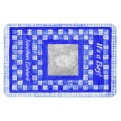 Neue Baby-Ankündigung Flexible Magnet (Horizontal)