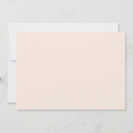 Neue Baby-Ankündigung Unser kleines Gem-Script Ankündigung (Rückseite)