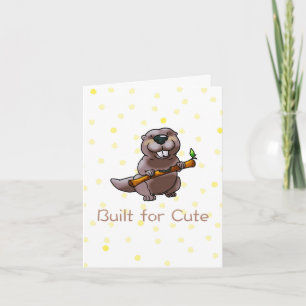 Neue Baby Beaver Card - für Niedlich Karte