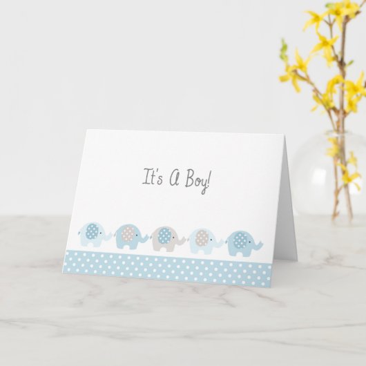 Neue Baby Boy Gratulations Card Karte (Gelbe Blume)