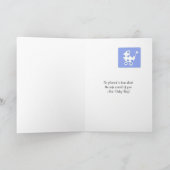 Neue Baby Boy Gratulations Card Karte (Innenseite)
