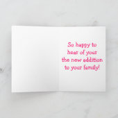 **NEUE BABY**-FLAMINGOS SIND "TICKLED PINK" ANKÜNDIGUNG (Innenseite)