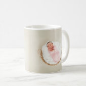 Neue Baby Foto Geschenk Kaffee Tasse (VorderseiteRechts)