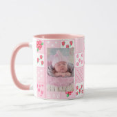 Neue Baby Girl individuelle Foto Kaffee-Tasse Tasse (Links)