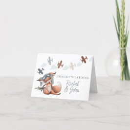 Neue Baby Glückwunsch Grußkarte Dankeskarte