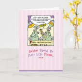 Neue Baby-Gruß-Karte Karte (Gelbe Blume)