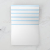 Neue Baby Storch Gratulations Card Karte (Innenseite)