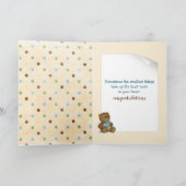 Neue Baby Teddy Bears auf Polka Docks Karte (Innenseite)