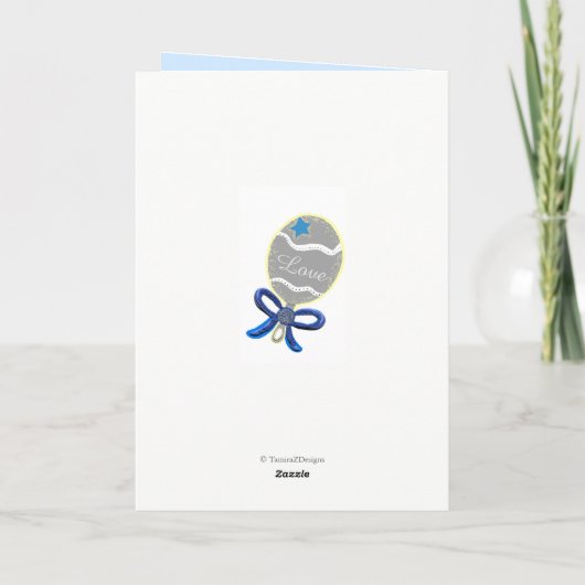 Neue Baby Twin Boys auf dem Weg FOTO Karte (Rückseite)