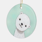 Neue Baby-Verzierungs-kundenspezifische Keramikornament (Links)