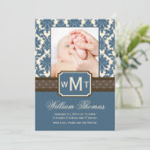 Neue Babyankündigungskarten Ankündigung (Stehend Vorderseite)