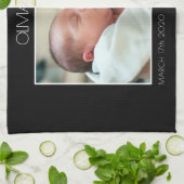 Neue Babyfotografie-Rahmen - Benutzerdefiniertes F Geschirrtuch (Gefaltet)