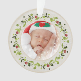 Neue Babygeburtsstatistiken Weihnachten, Geburtsan Ornament