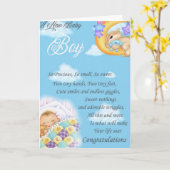 Neue Babygrußkarten Karte (Gelbe Blume)