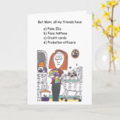 Neue Babykarte Karte (Gelbe Blume)