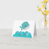 Neue Babykarte mit irischer Begrüßung Karte (Gelbe Blume)