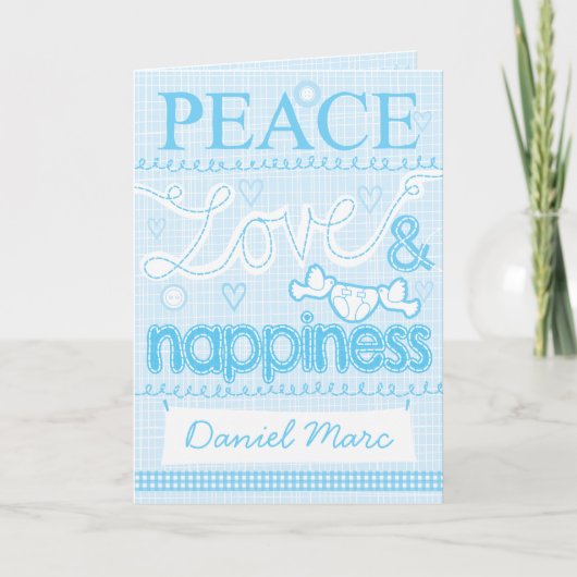 Neue Babynahrung Karte (Vorderseite)