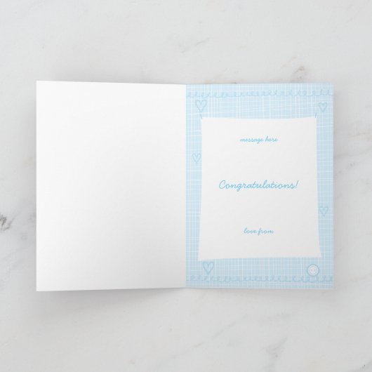 Neue Babynahrung Karte (Innenseite)