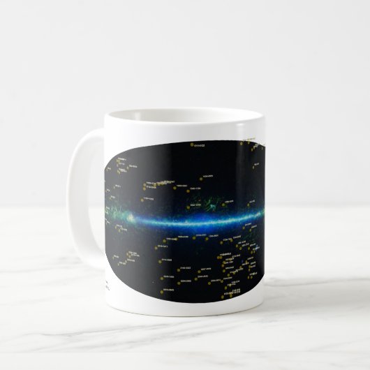 Neue Backyard Worlds Team Tasse! Kaffeetasse (Vorderseite Links)