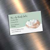 Neue Beauty Skin Care Salon Magnetic Business Card Magnetische Visitenkarte