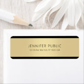 Neue, Berufliche und kreative Goldvorlage (Insitu)